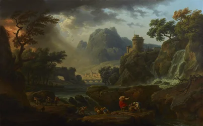 Mountain Landscape with Storm